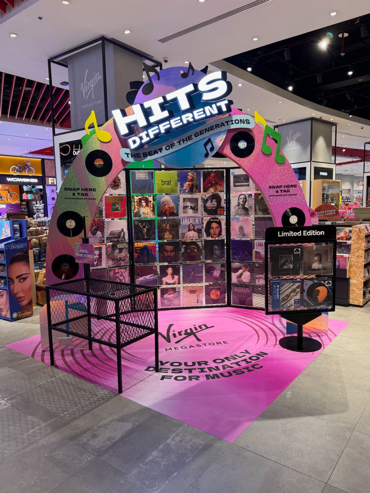 Virgin Megastore Display
