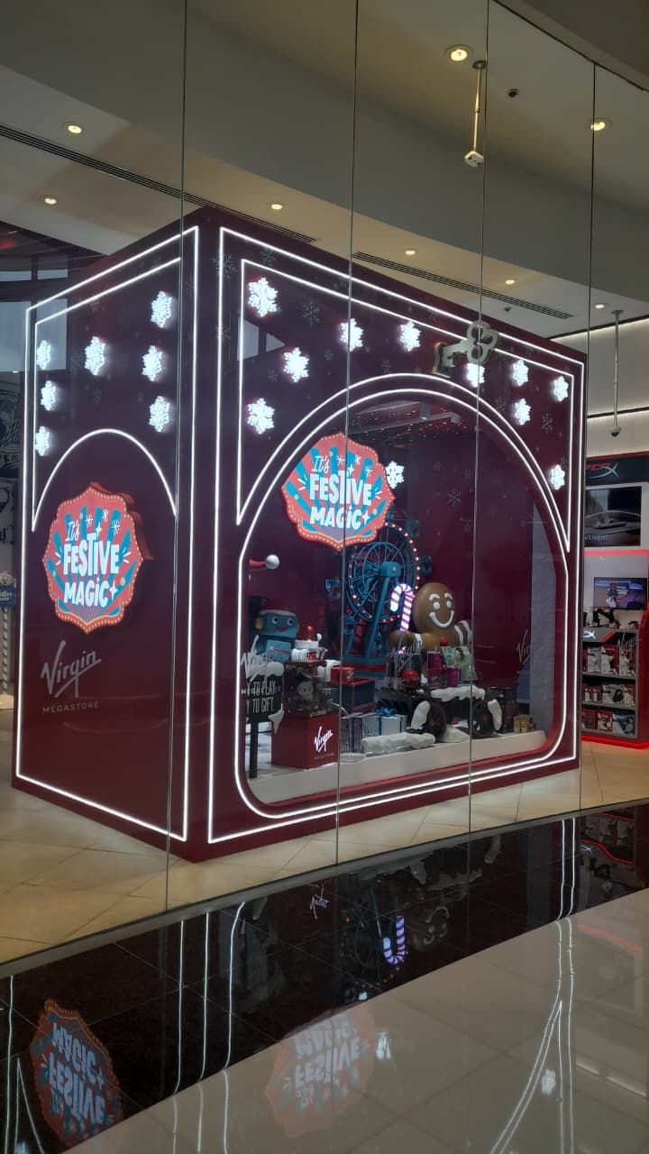 Virgin Megastore Christmas